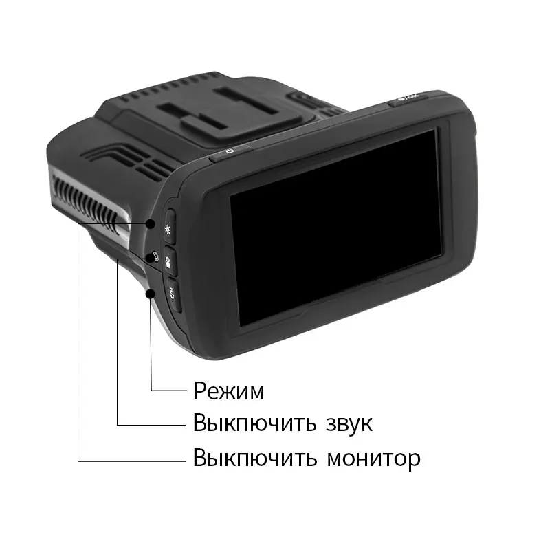 Видеорегистратор Ambarella A7LA50 с антирадаром GPS 3 в 1 Автомобильный видеорегистратор