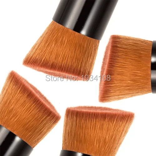 100 PCS kuas bedak Gagang kayu Multi-fungsi sikat Blush on masker Foundation Makeup alat Dijual panas 2015 | Красота и здоровье