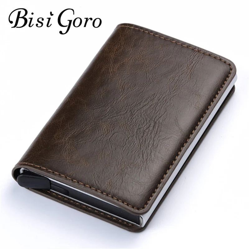 BISI GORO 2019 RFID держатель для кредитных карт одиночная коробка мужчин и женщин