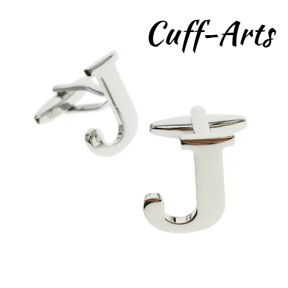 

Cuffarts DIY Letters Cufflinks 26 Alphabet Cuff links Personality Mix&Match Choose 2 Different Letters For Initials