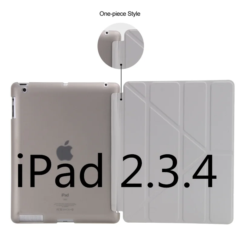 Вертикальный жесткий и мягкий силиконовый чехол из ТПУ для apple ipad 2 3 4 smart cover 4 с подставкой pu кожаный чехол