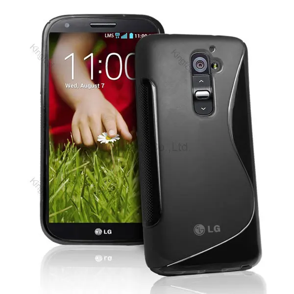 100pcs/Lot TPU S Line GEL Case Cover for LG G2 D802 |