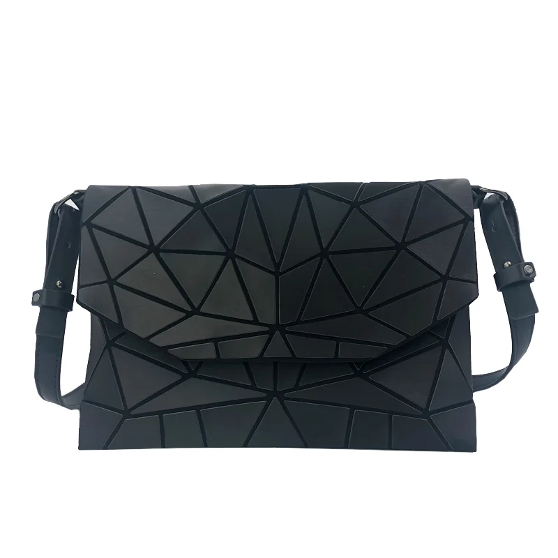New Matte Chain Shoulder Bags Women Evening Bag For Girls Geometric Folding Handbags And Purse Luminous Clutch Messenger | Багаж и сумки