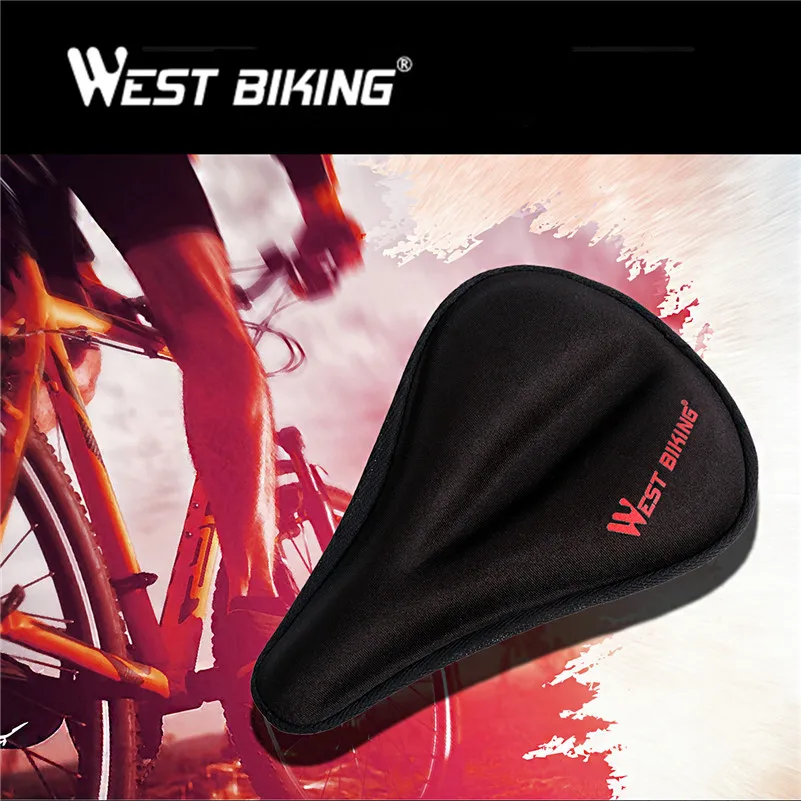Чехол для велосипедного седла WEST BIKING удобный мягкий чехол из силикагеля