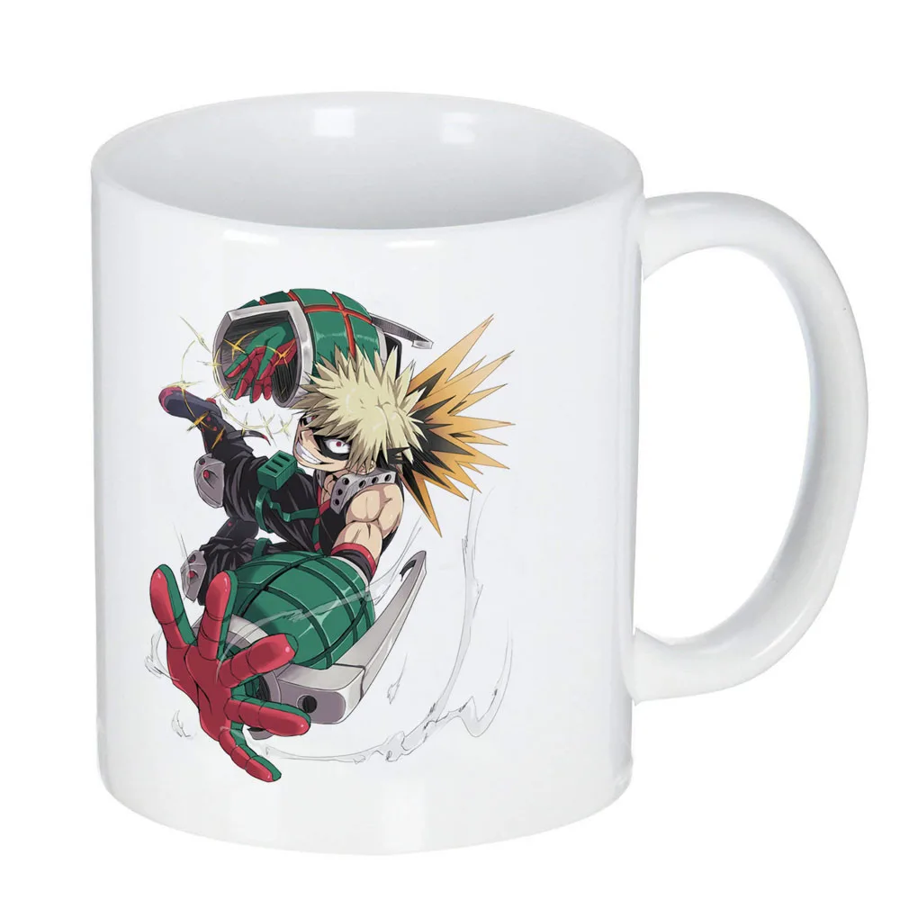 My Hero Academy Bakugou VS izku керамическая кружка для кофе, чашка для молока