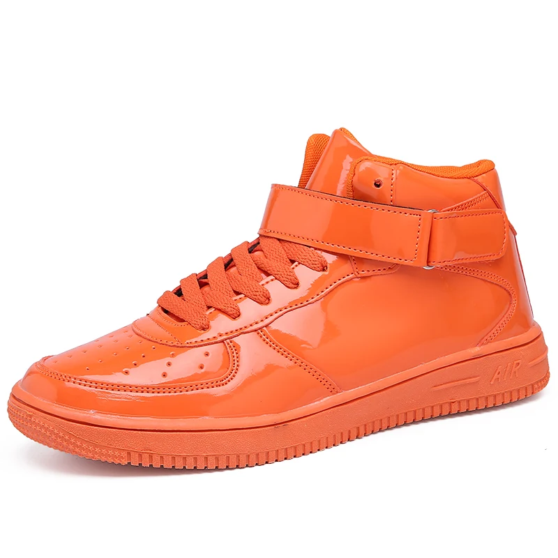 Мужские баскетбольные кроссовки Jordan 1 спортивные женские обувь мандариновая