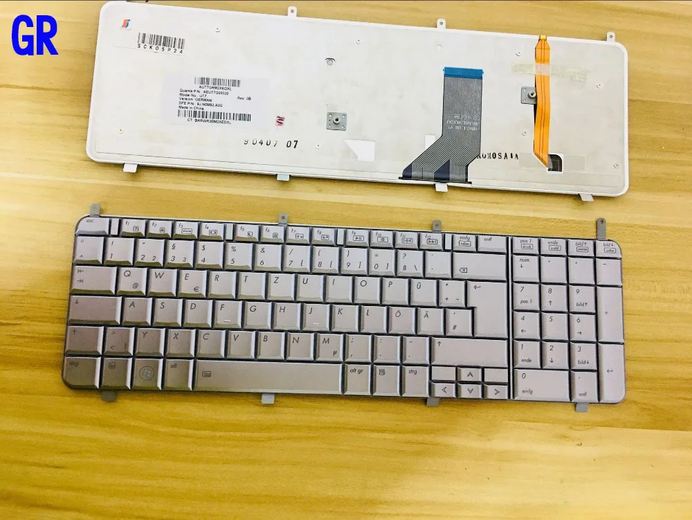 Фиолетовый Новая клавиатура для hp HDX18 X18 DV8-1000 швейцарская/Великобритания/Турецкий/Канада французский/немецкий/арабский/Норвежский/Датский/русский/португальский - Цвет: Фиолетовый