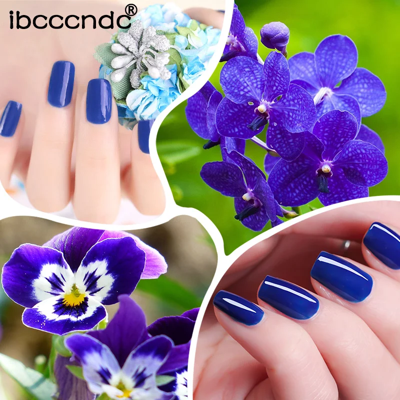 Темно синий УФ гель для ногтей 10 мл долговечный светодиодный Гель лак нейл арта