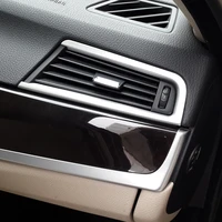 chrome air condition outlet cover trim for bmw 5 series f10 520 525 2011 2015 for left hand driver