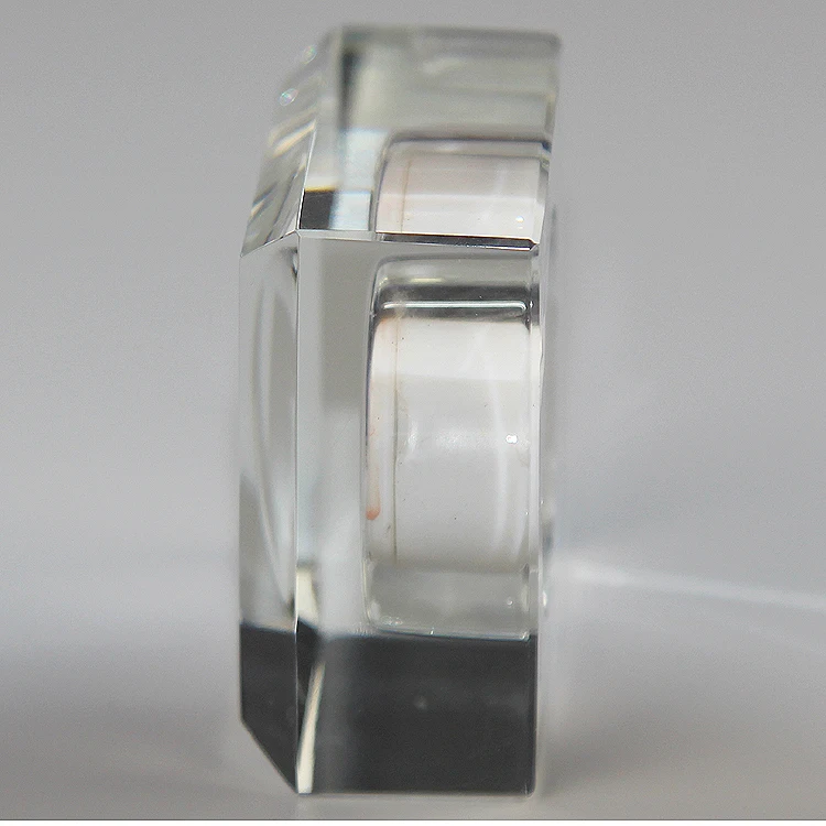 Rechargeable K9 Crystal Square LED Light Base Stand for Jewelry Watch Gifts and crystal display | Дом и сад