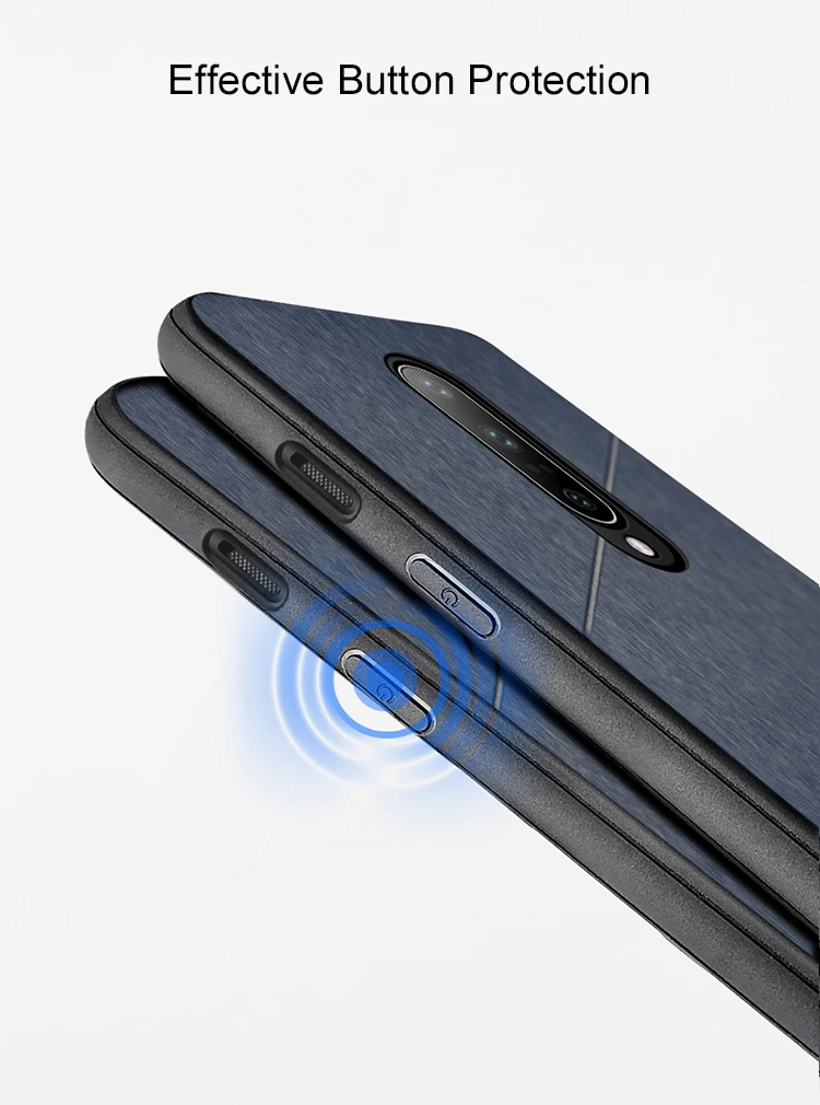 Для oneplus 7 pro чехол противоударный задняя крышка 1+ 7 pu кожаный бизнес защитный чехол s coque MOFi one plus 7 Чехол