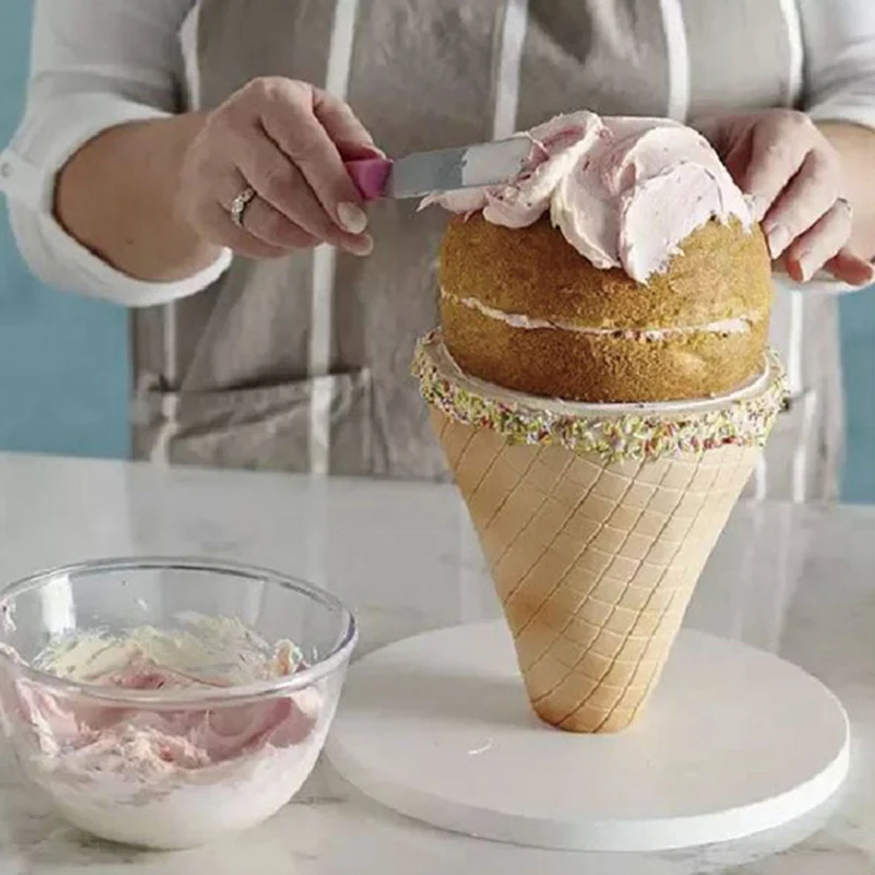 White 3 Layer Cake Frame Structure Tool Set Spherical Kit multi-layer Rack Baking Tools | Дом и сад