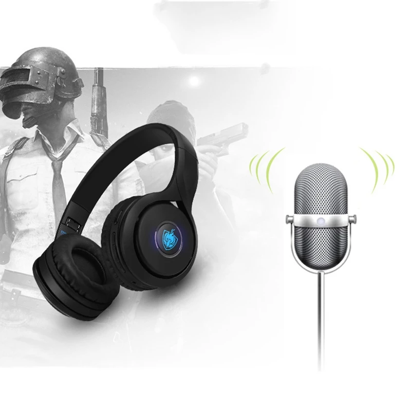 PHOINIKAS Q8 Беспроводная bluetooth-гарнитура Esports профессиональная игровая Складная