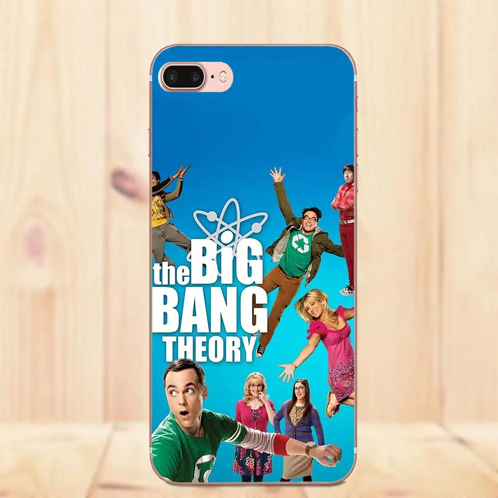 Тонкая кожа Теория Большого Взрыва Шелдон для Moto G G2 G3 HTC Desire 530 626 628 630 816 820 One A9 M7 M8 M9