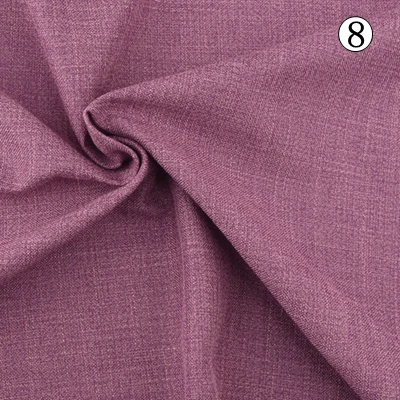 H1piece 50x145cm DwaIngY чистый цвет серии хлопок льняная ткань для DIY шитья стеганые диванные занавески, чехлы для мебели материал, пол метра - Цвет: H1piece 50x145cm