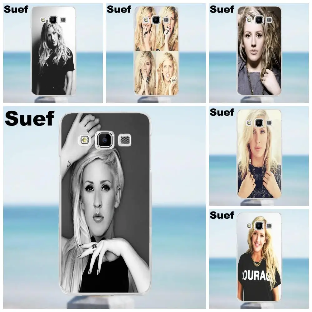 Suef для Galaxy Alpha Core Prime Note 2 3 4 5 S3 S4 S5 S6 S7 S8 mini edge Plus мягкие чехлы из ТПУ Ellie Goulding на мой