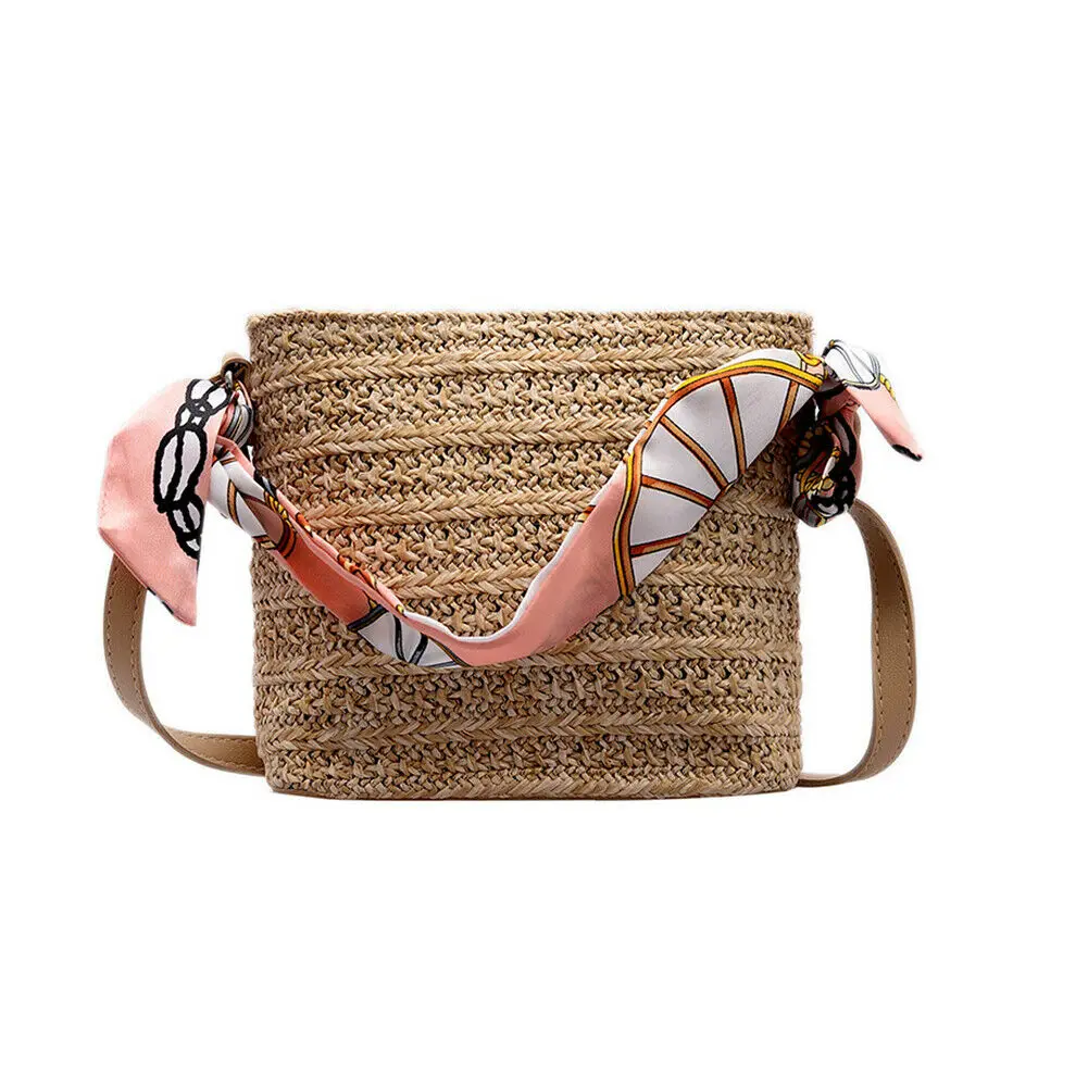 2019 женские сумки-мессенджеры Лидер продаж ленты тканые одного плеча Crossbody летние
