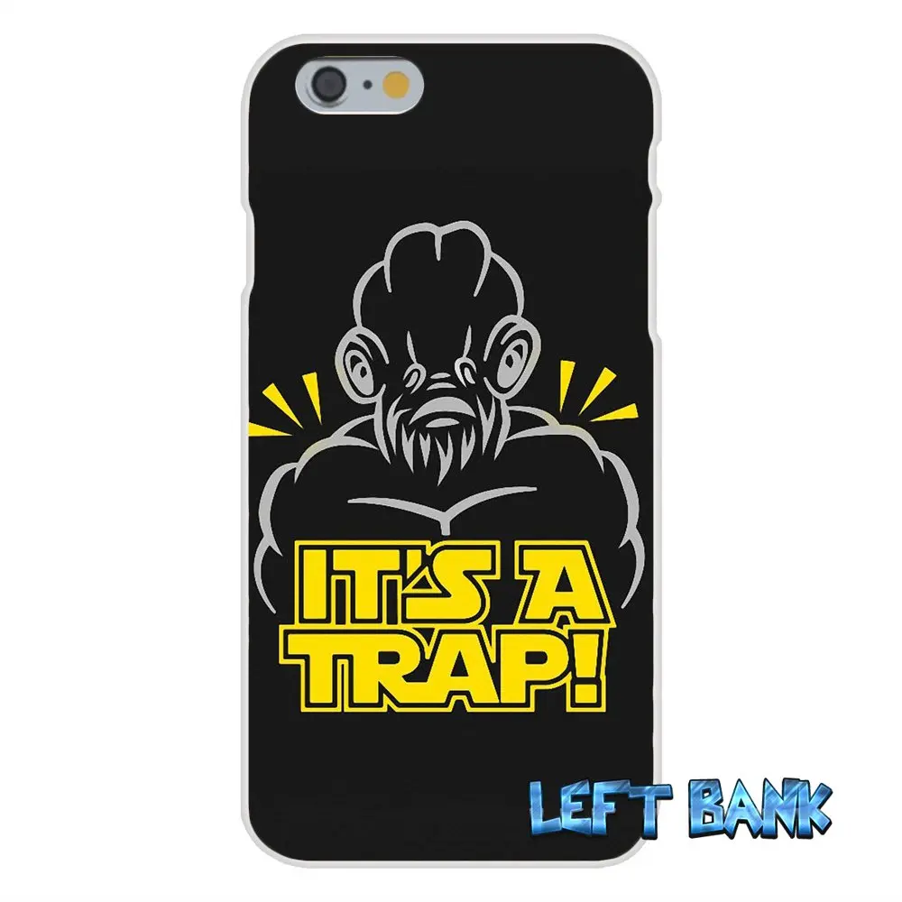It's a trap Star Wars Soft Silicone TPU Transparent Cover Case For iPhone 4 4S 5 5S 5C SE 6 6S 7 Plus | Мобильные телефоны и