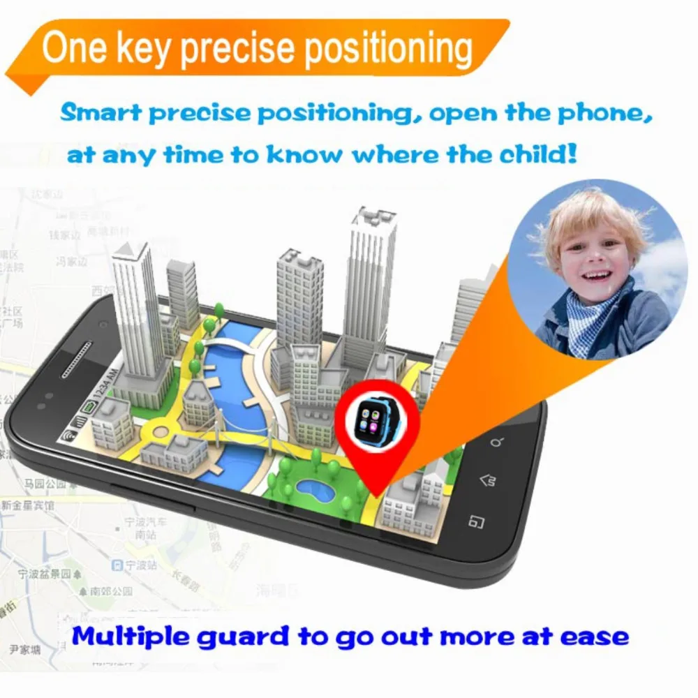 Детские умные спортивные часы с GPS для детей электронные наручные цифровым