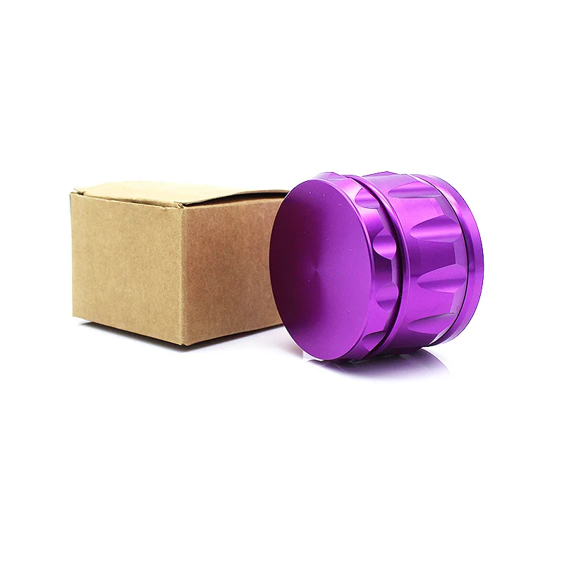 Новый измельчитель для травы, табака, специй и сорняков из алюминиевого сплава с ручной приводной мельницей для курения аксессуаров.