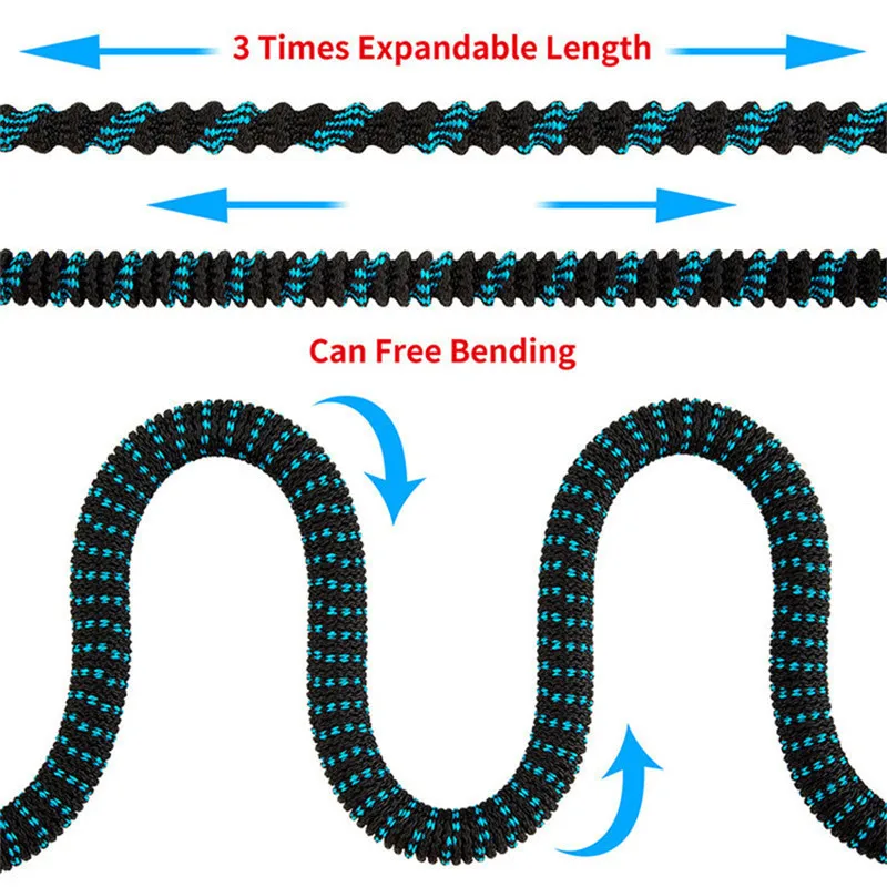 Выдвижной садовый шланг 3 раза Телескопический гибкий резиновый высокого