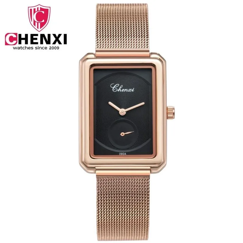 

CHENXI Women Luxury Watch Lady Rose Gold Casual Quartz Watches Top Brand Waterproof Watch Relogio Feminino Montre Femme Relojes