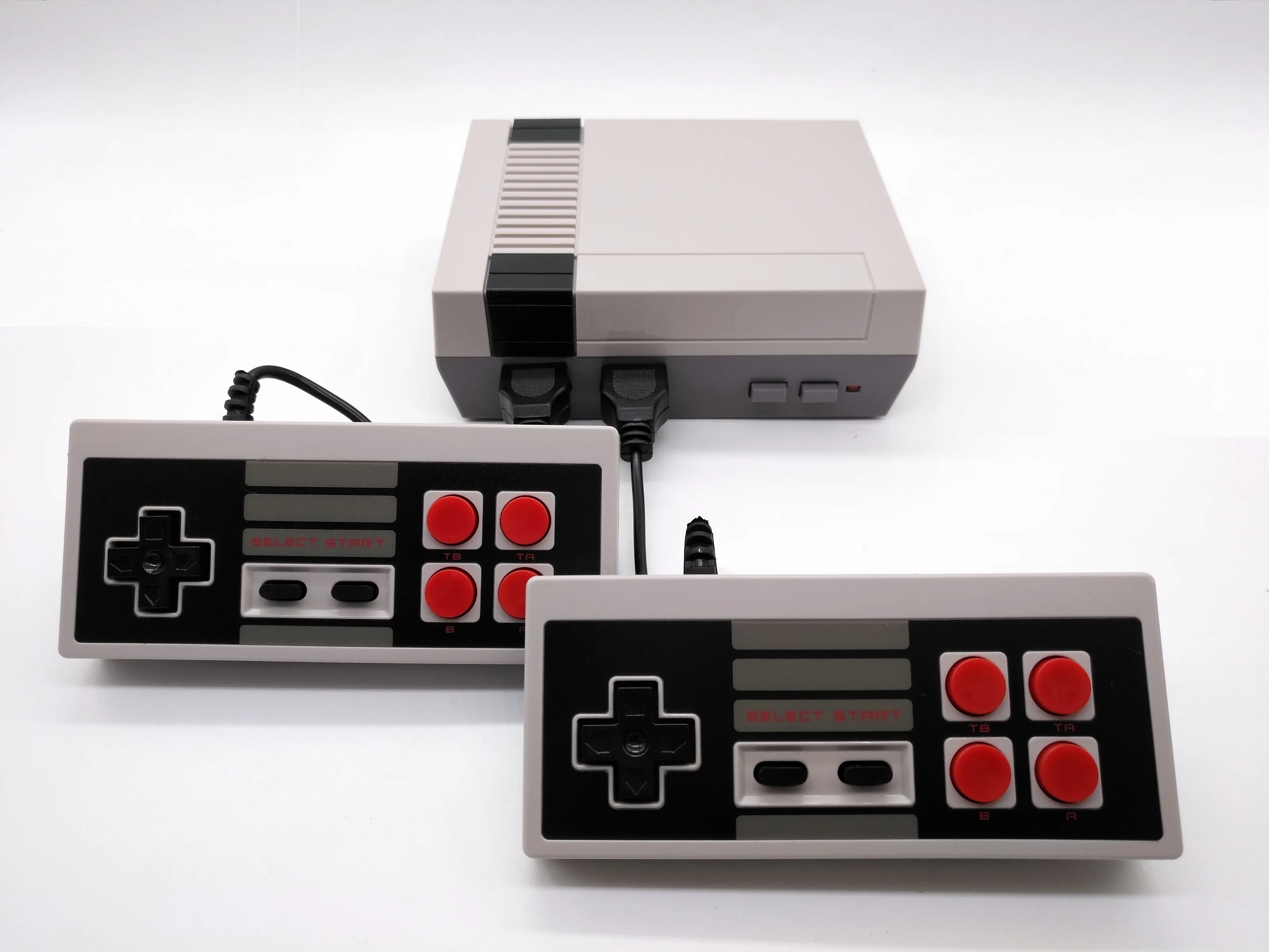 Мини ТВ игровой консоли для NES 8 bit игры с 500 различных Встроенные игры двойной Игровые поддерживает PAL и NTSC