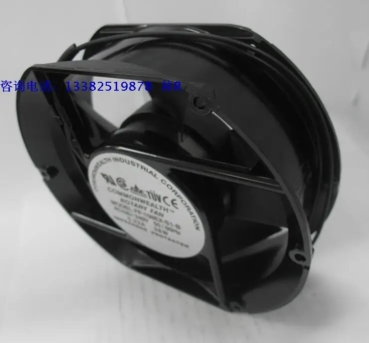 Новый Содружества FP-108EX-S1-B 17251 AC220V двойной шарикоподшипник Овальный Вентилятор