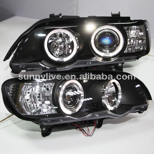 Налобный фонарь Angel Eyes для BMW E53 X5 1999 2003 года SN|angel eyes|for bmweyes angel |