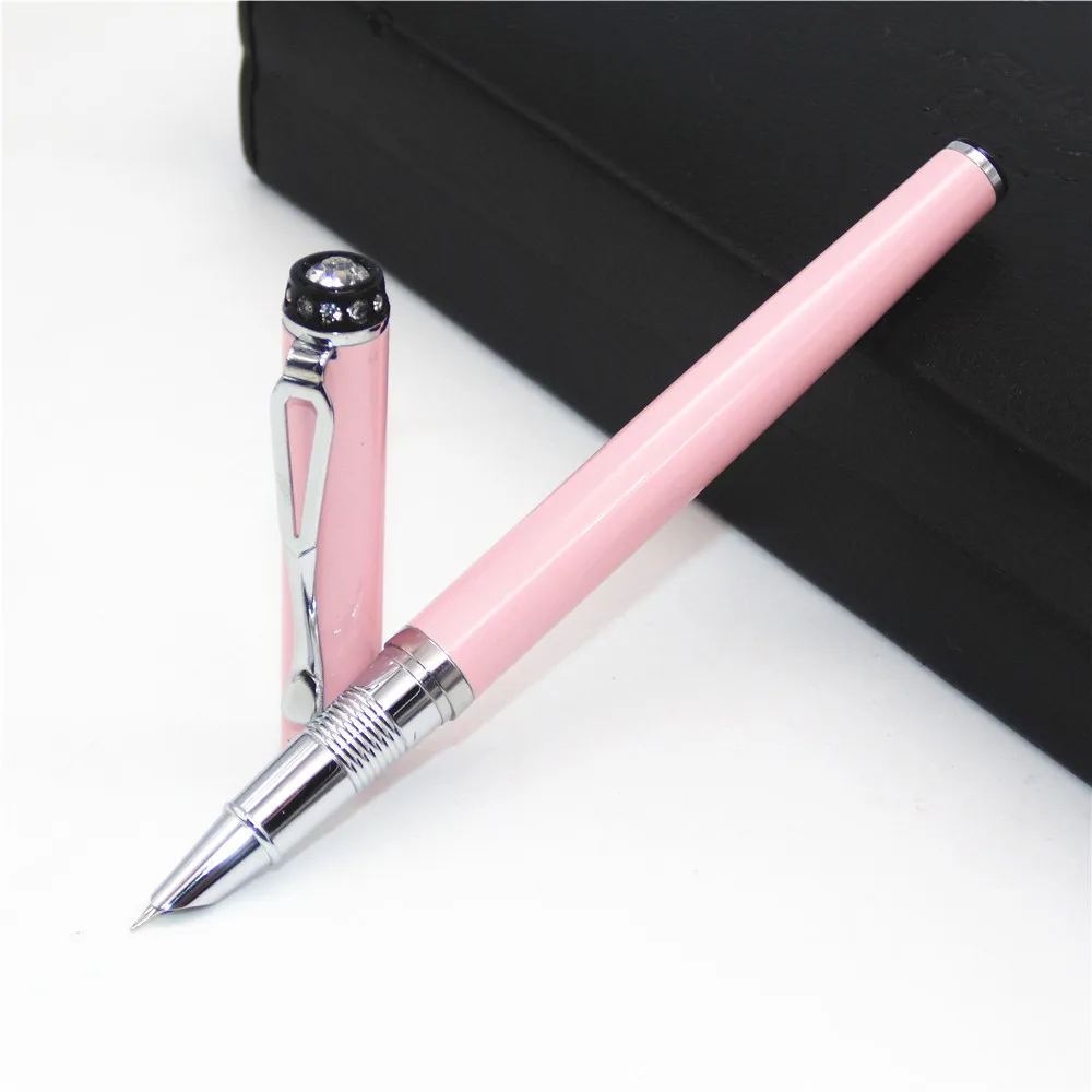 JINHAO 301 большая фоторучка розовая Роскошная прекрасная перьевая ручка pen grip fountain | Отзывы и видеообзор