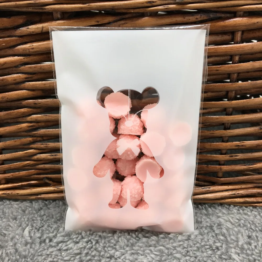 50 шт. самоклепосылка еся пластиковые пакеты для упаковки печенья конфет хлеба 7