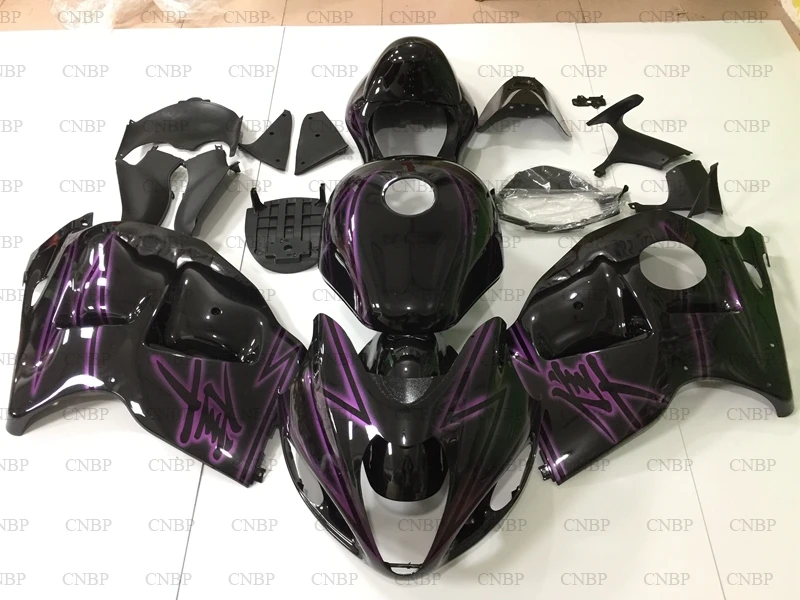 GSX-R1300 2004 мотоцикл обтекатель GSX R1300 1997 - 2007 черный фиолетовый пластик Обтекатели Gsx