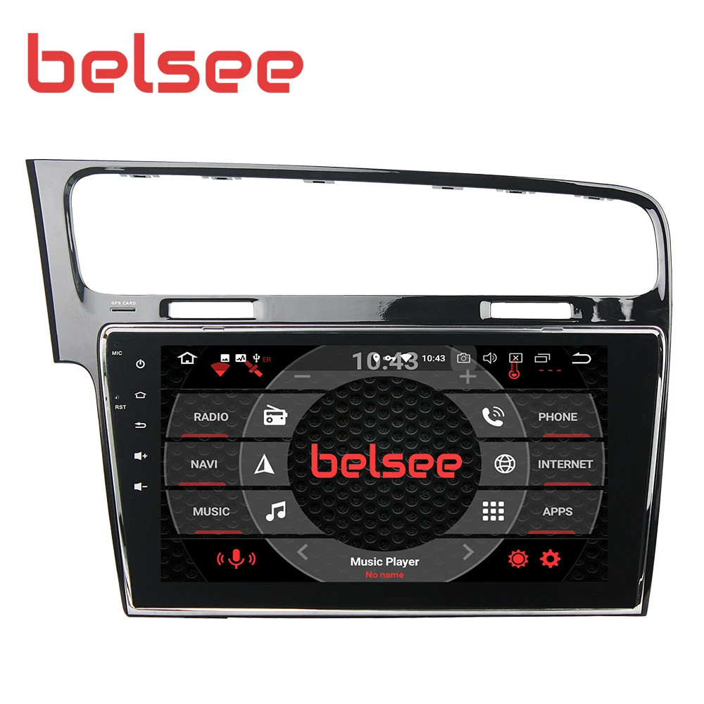 Автомагнитола Belsee 10 1 дюйма Android 9 0 4 Гб + 64 ГБ|Автомагнитолы| |