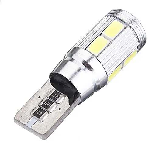 Фото Новинка, 4x Автомобильная фотовспышка, 10SMD 5630, без ошибок, T10 W5W 194, фотовспышка для автомобиля, парковочная лампа, положение, фотовспышка и т. Д. №4