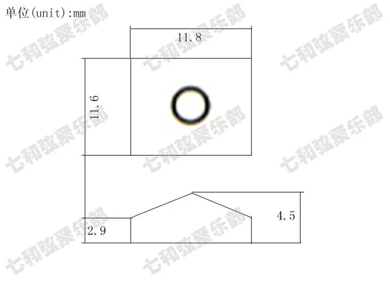 Электрогитара блокирующий блок для гайки и зажим шестигранные винты тремоло