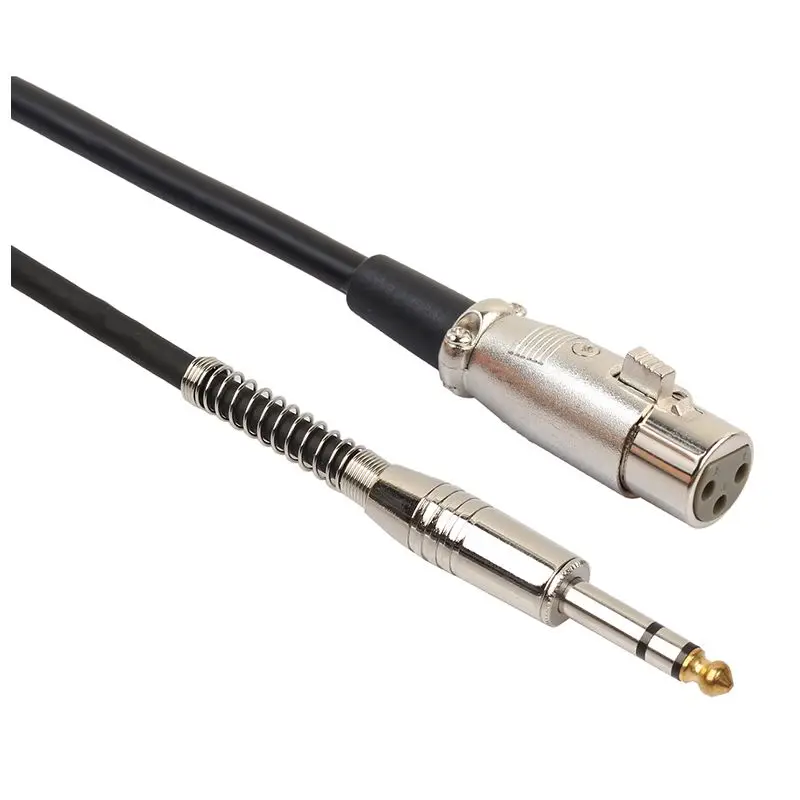 1/4 дюймов Jack 6 35 мм стерео штекер XLR Женский Микрофон Стерео Кабель Длина: 15 футов |