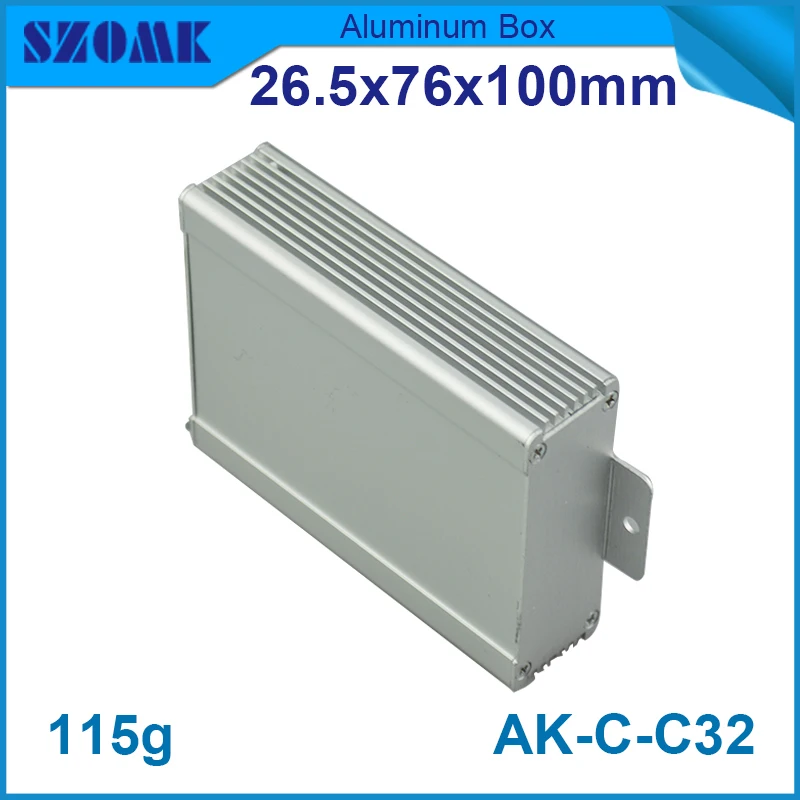 

10 pcs/lot metal box enclosure or metal project box aluminium box diy which in good quality electronics enclosures housing