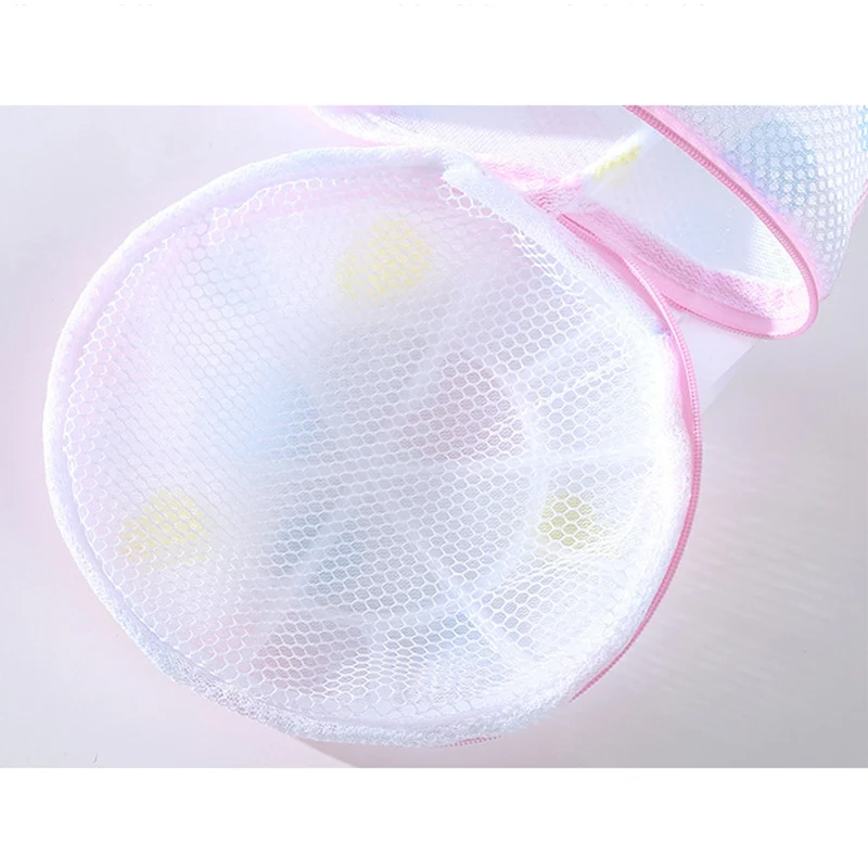 1pc Reusable Clothes Washing Machine Laundry Bag with Zipper Bra Underwear Products Bags Home Wash Care |