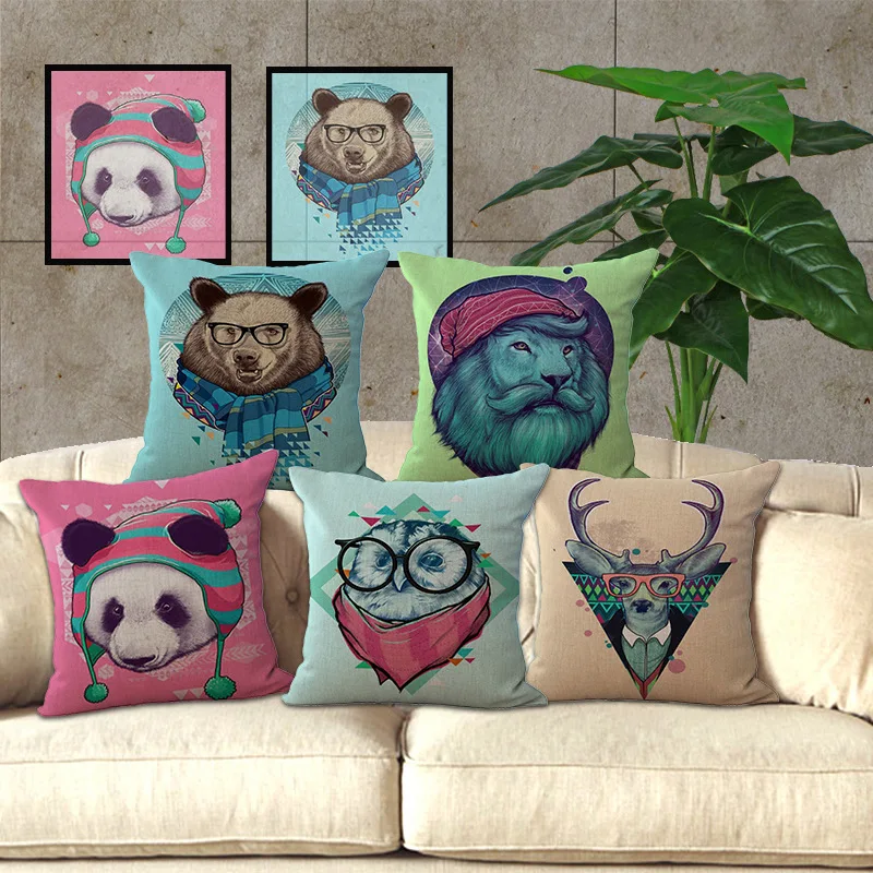 От известного дизайнера Домашнее декоративное белье Подушка Чехол Крышка для