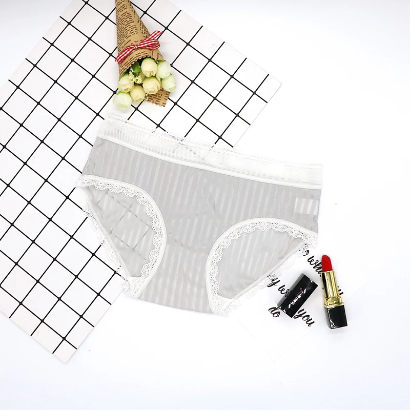 Лидер продаж 2018 кружевное женское нижнее белье трусы со средней талией женские