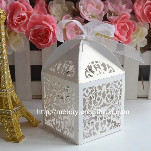 

Unique wedding favors, white paper bomboniere wedding,wedding favor boxes