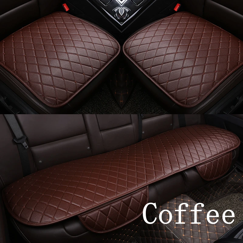 Waterproof Four Seasons General Non-slip PU Leather Backless Car Seat Cover for Auto Cushion Protection Mat | Автомобили и