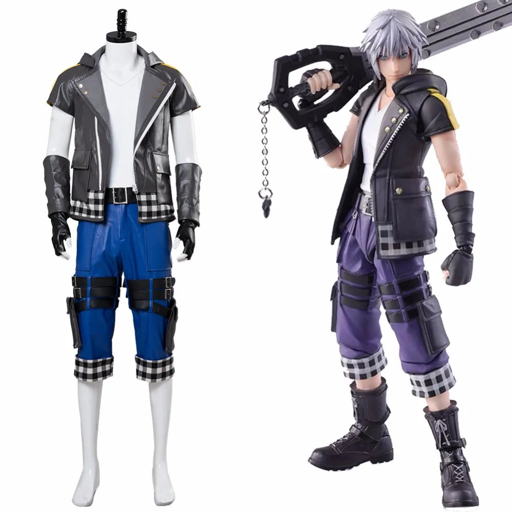Карнавальный костюм Kingdom Hearts III Riku для косплея взрослых Хэллоуина на
