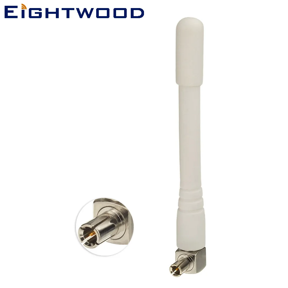 Eightwood Huawei E3372 AC791l MiFi 6022L Mini TS9 Plug Male External Antenna for Verizon Jetpack 4G LTE Mobile WiFi Hotspot