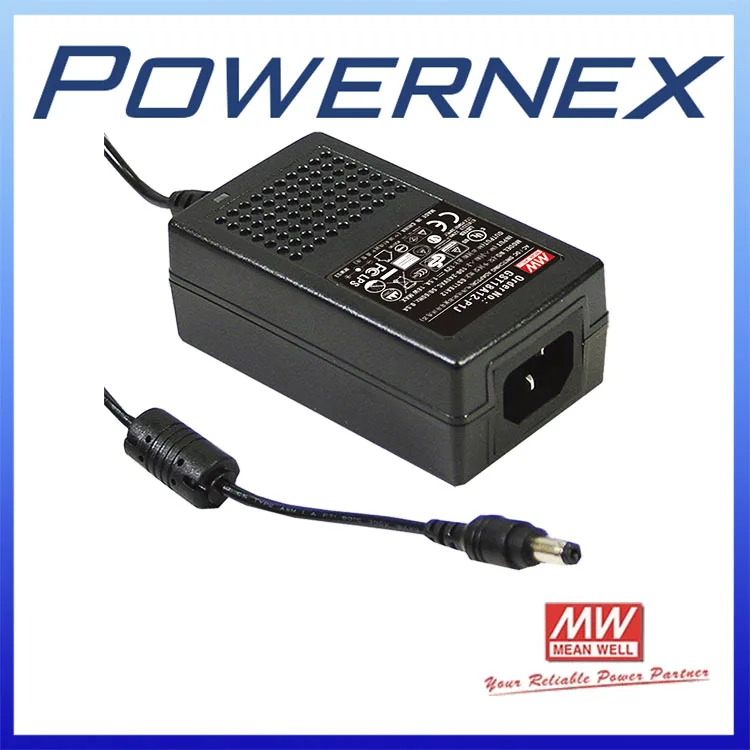 [PowerNex] MEAN WELL original GST18A12 P1J 12v 1.5A meanwell 12V 18W AC DC промышленный адаптер питания GST18A|12v