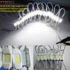 Сверхъяркий 100 шт.лот SMD 3014 3LED Модуль DC12V водонепроницаемый IP68 белый квадратный светодиодный модуль освещения для вывески буквы бренда Ad