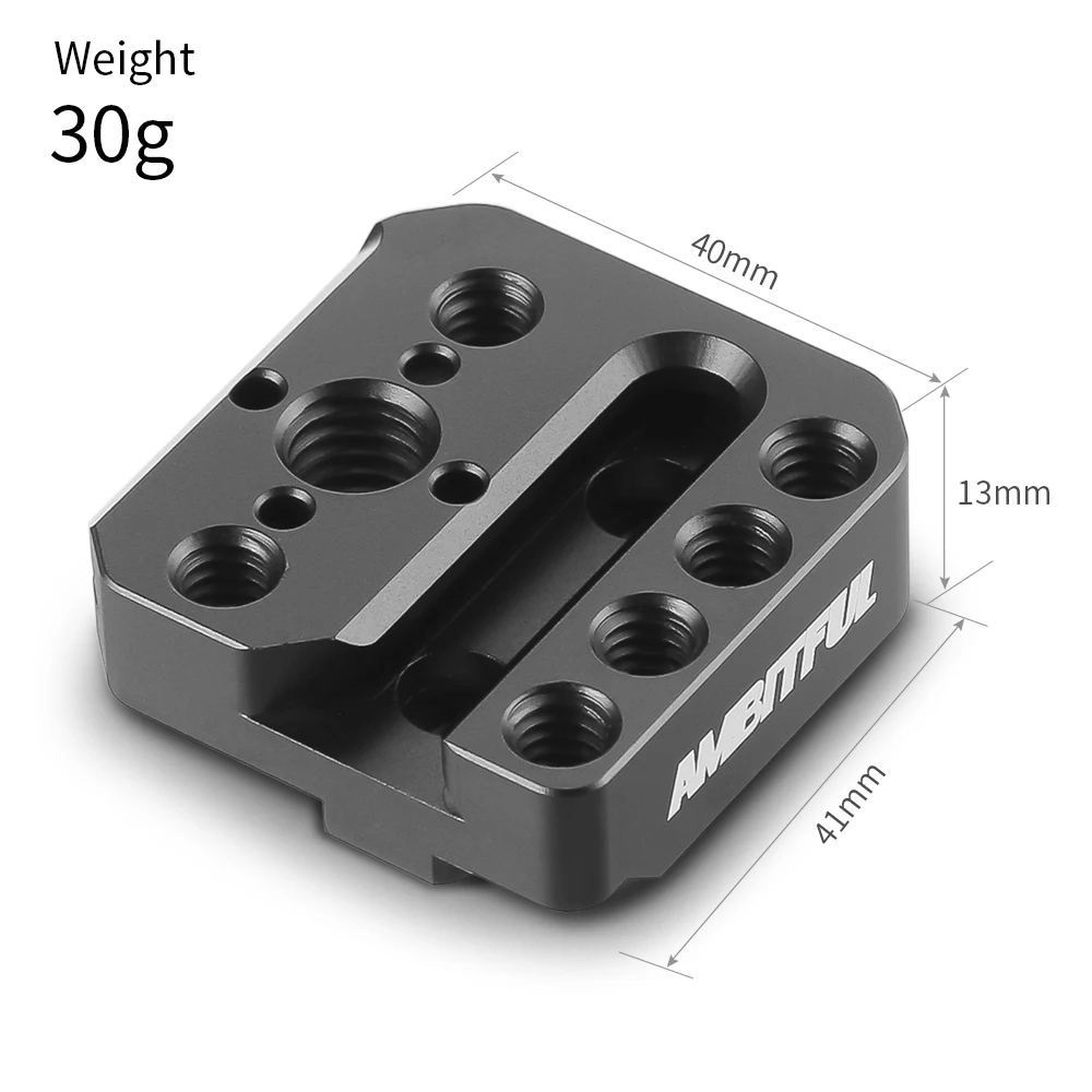 AMBITFUL камера Монтажная пластина для DJI Ронин S W/железнодорожный вокзал Arri