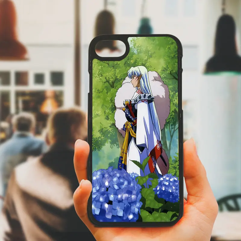 Милый аниме Inuyasha мобильный твердый корпус для телефона пластиковый