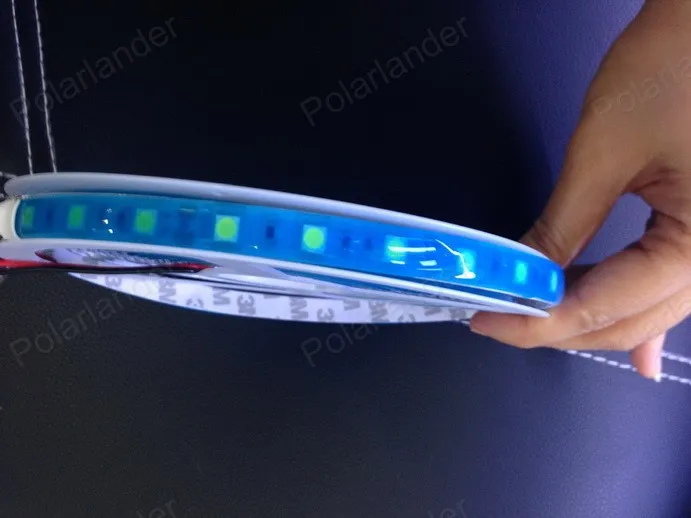 60 светодиодов DC 12 В smd 5050 однорядные светодиодные полосы RGB 120 5 м белый