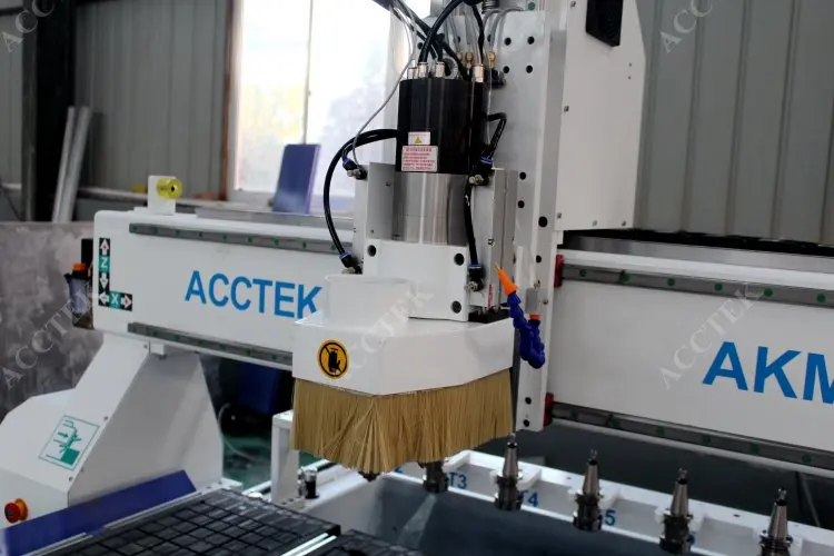Цзинань AccTek 1325 atc фрезерный станок с ЧПУ 3d резьба по дереву машина для